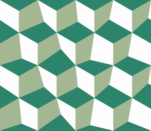 Cubos abstratos verdes
 - Vetor, Imagem