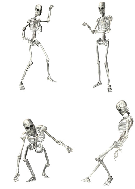 Skeleton Pack - 1of2 - Foto, afbeelding