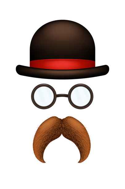 Picture of mustache - Vektor, Bild