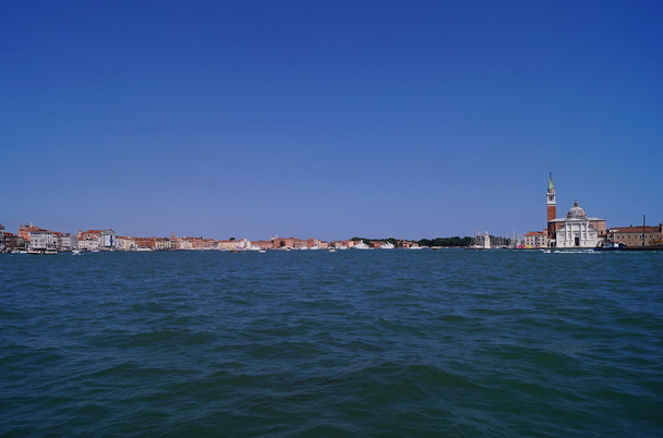 Στη λιμνοθάλασσα της Βενετίας, Ιταλία - Φωτογραφία, εικόνα