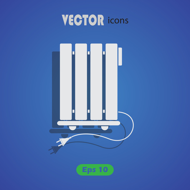 Значок вектора нагревателя
 - Вектор,изображение