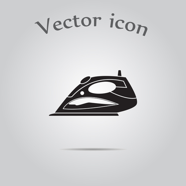żelazko parowe ikona - Wektor, obraz