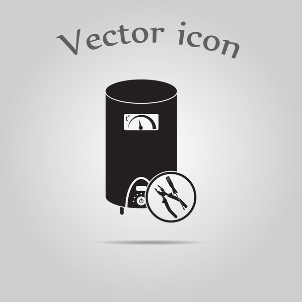 Réparation chaudière icône vectorielle
 - Vecteur, image