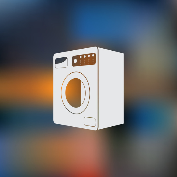 icône machine à laver - Vecteur, image