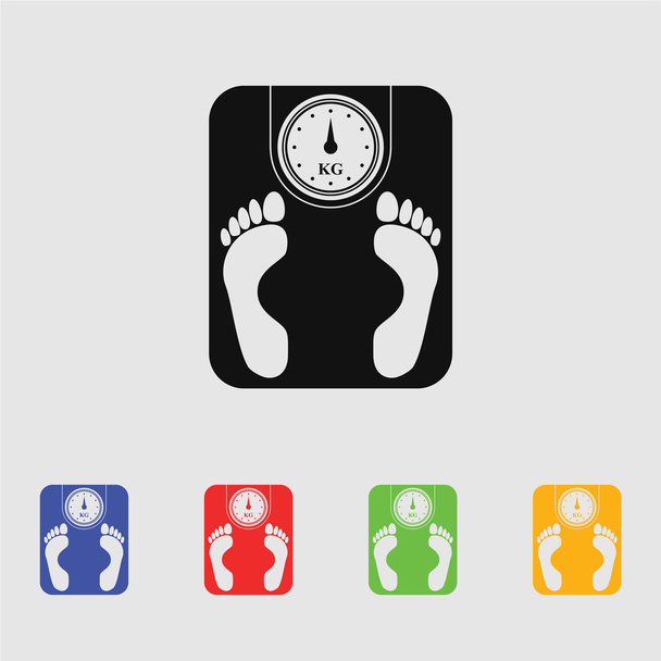 Icono de máquina de pesaje
 - Vector, imagen