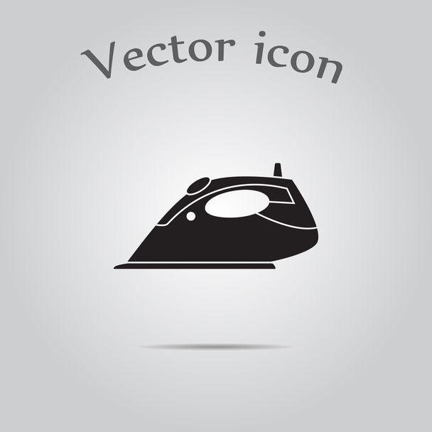 Steam iron icon - Vector, Image