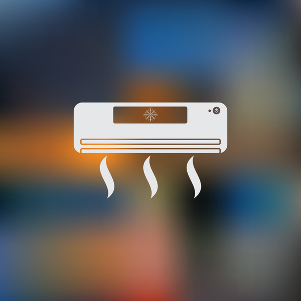 klimatizace ikona - Vektor, obrázek