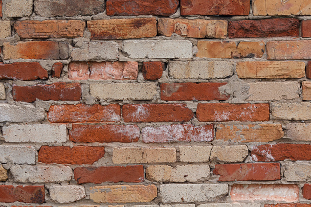 Old rough brick rate close-up. Backgrounds and textures - Foto, imagen