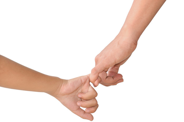 Mother and children hands. - Foto, afbeelding