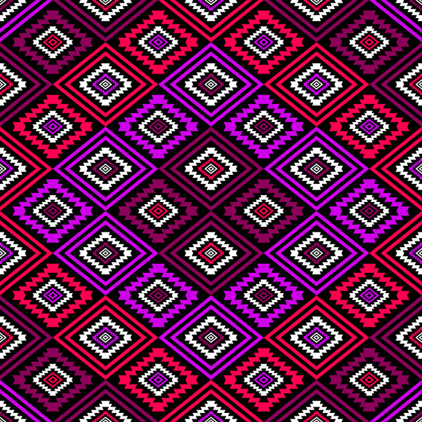nahtloses aztekisches Muster - Vektor, Bild