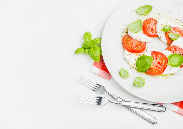 CLassic Italian Caprese salad - Photo, image