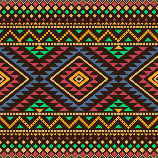 Seamless aztec pattern - Vector, Image