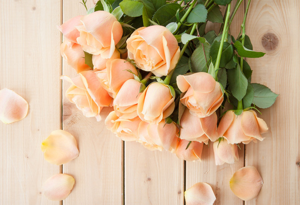 Fresh pink roses - Photo, image