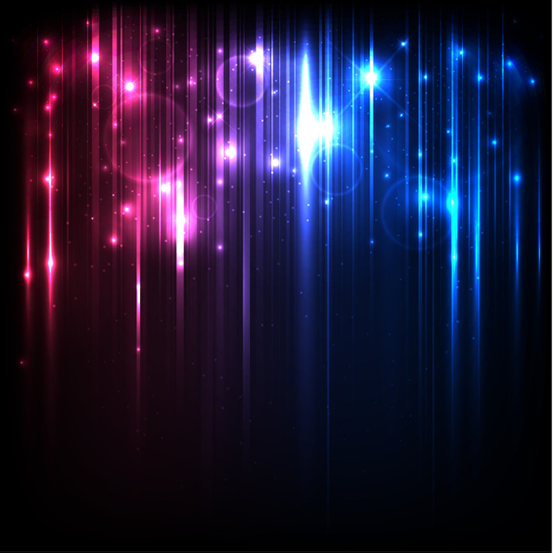 Magic lights background - Vector, Image
