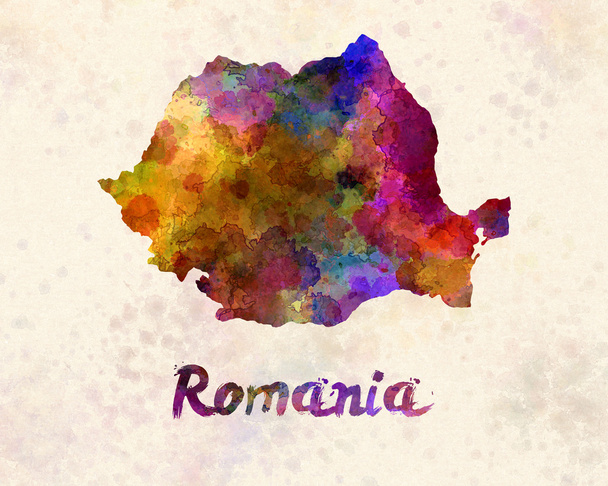 Romania in watercolor - Photo, Image