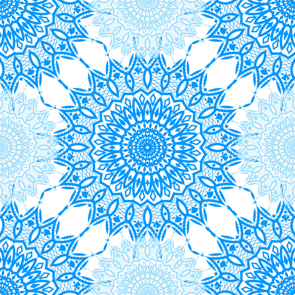 Ornamental round lace pattern - Vector, Image