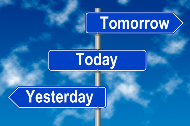 Знак "Завтра сегодня"
 - Фото, изображение