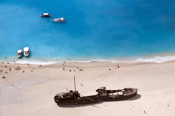 Кораблекрушение пляжа Наваджио
 - Фото, изображение