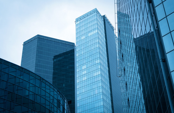 Modern glass buildings in the city. - Foto, Imagen