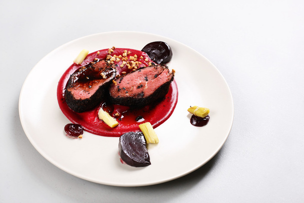 Delicious veal fillet - Photo, image