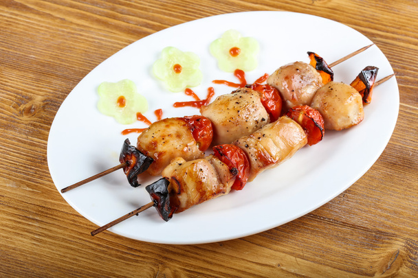 Kids style chicken barbeque - Photo, Image