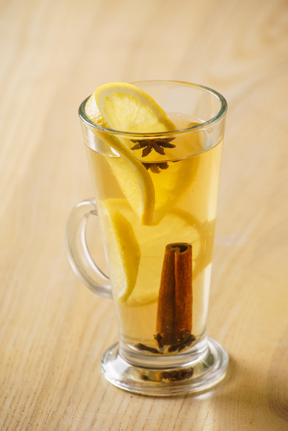 Winter drink in glass - Foto, imagen