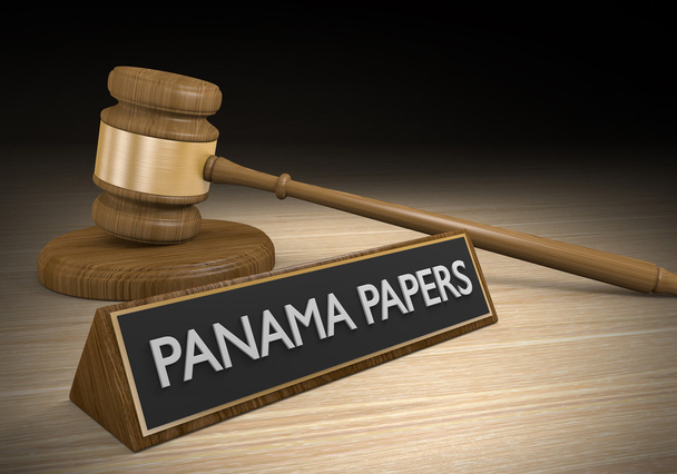 Rechtsstreit um geleakte Panama-Papiere und versteckte Geldkonten - Foto, Bild