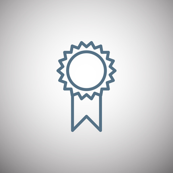Award medaille pictogram - Vector, afbeelding