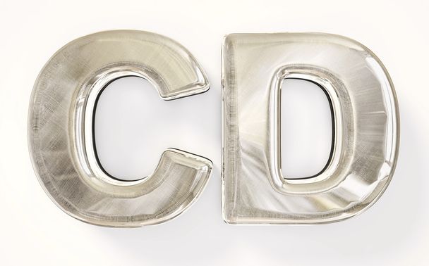 Glass letter - Photo, Image