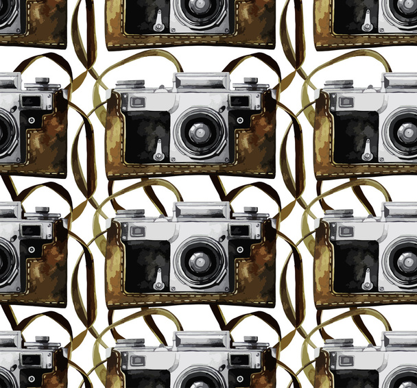 Acquerello modello fotocamera vintage
 - Vettoriali, immagini