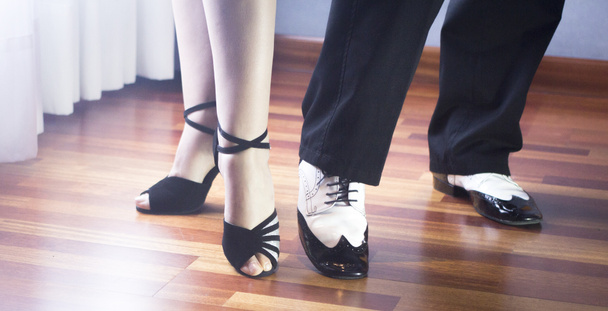 Ballroom dans latin dansers - Foto, afbeelding