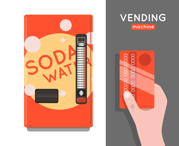 Vending machine set - Vecteur, image