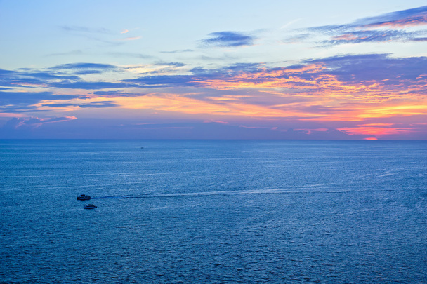 Ηλιοβασίλεμα πάνω από τη θάλασσα Ανταμάν - Φωτογραφία, εικόνα