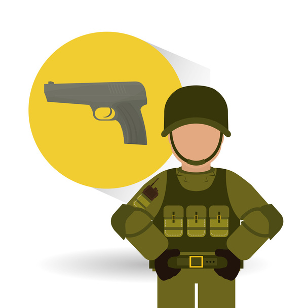Дизайн військових значків, Векторні ілюстрації
 - Вектор, зображення