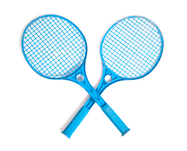 Raquetas de tenis azules
 - Foto, imagen