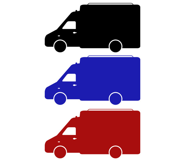 икона грузовик на белом фоне
 - Фото, изображение