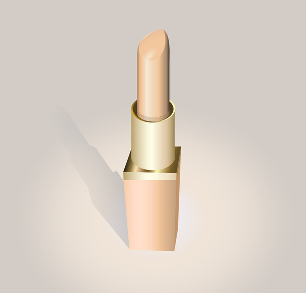 Nude color lipstick - Vector, afbeelding