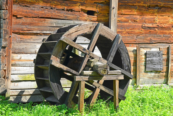 roue de moulin à eau Vintage - Photo, image