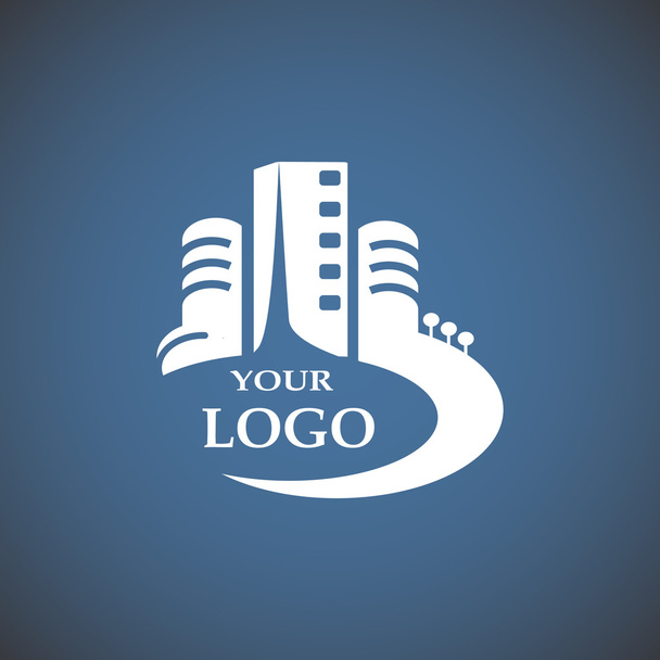 City buildings logo   - Vector, Imagen