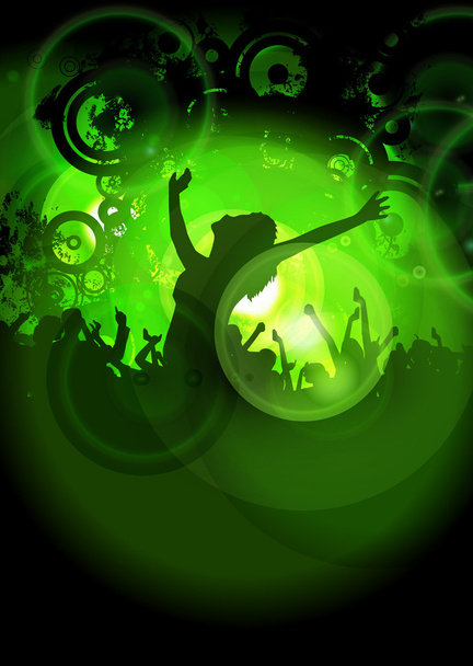 Music event background. Vector eps10 illustration. - Vector, Image
