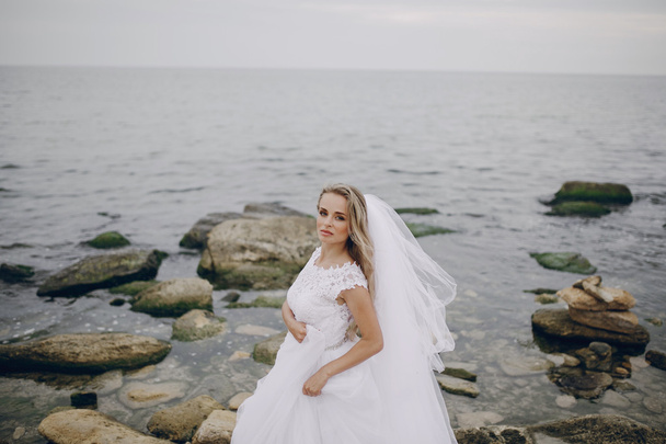 wedding day in odessa - Foto, imagen