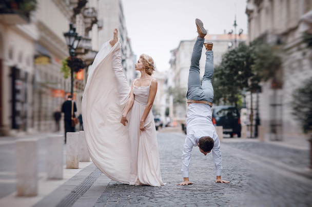 wedding day in Budapest - Фото, изображение