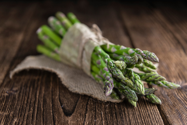 Portion of green Asparagus - Foto, afbeelding