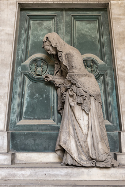 Mramorové sochy na hřbitově - Fotografie, Obrázek