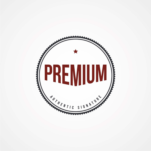 premium kwaliteitslabel - Vector, afbeelding
