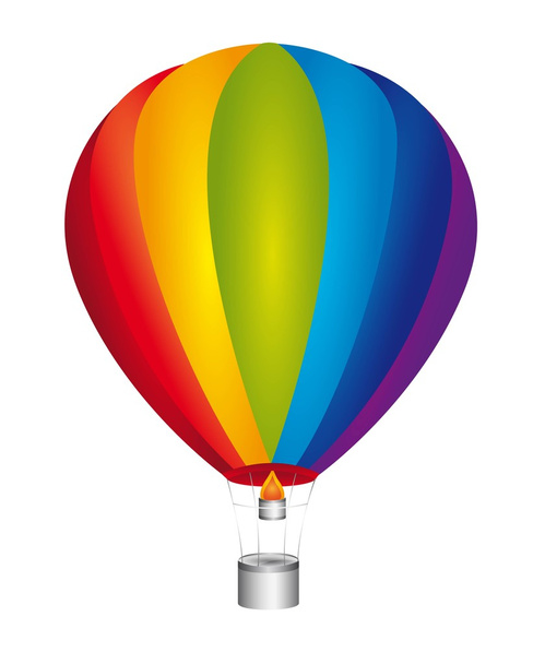 hot air balloon - Vector, Image