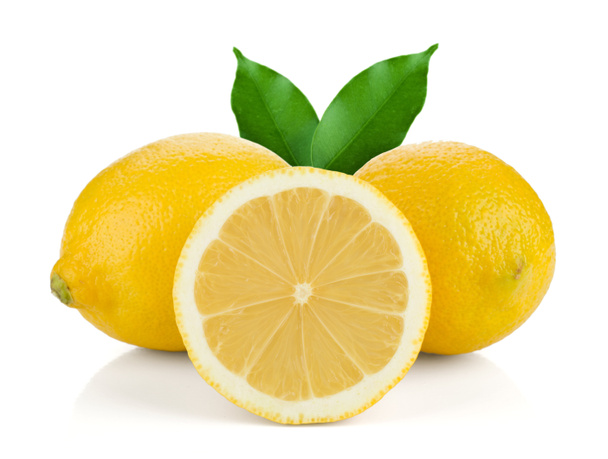 Two and half ripe lemons - Photo, Image