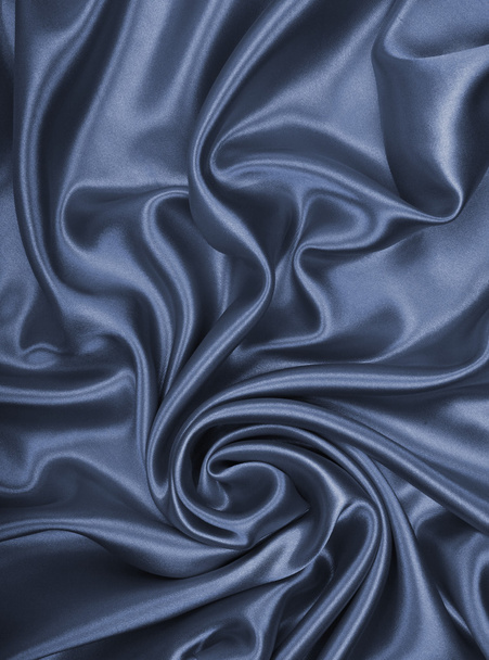 Smooth elegant grey silk or satin as background  - 写真・画像