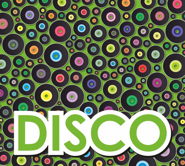 abstract colorful festive disco background - Vector, Image
