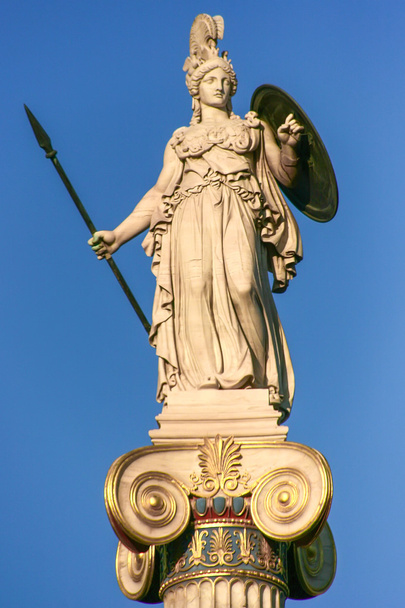 Ateenan patsas Ateenan akatemiassa
 - Valokuva, kuva